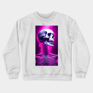 Neon Skeleton Crewneck Sweatshirt